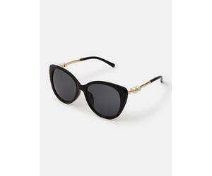 Accessorize Accessorize Occhiali da sole cat-eye con perle one Nero