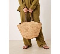 Accessorize - Borsa stile cesta colore neutro No Size