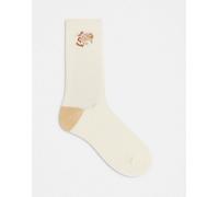 Accessorize - Calzini stile cowgirl color crema-Bianco No Size