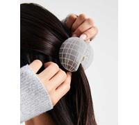 Accessorize - Clip per capelli argentata stile sfera da discoteca-Argento No Size