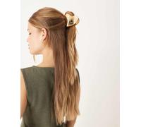Accessorize - Fermaglio per capelli grande color oro in metallo a forma di cuore No Size