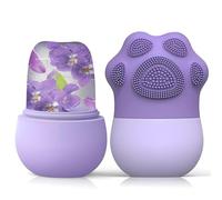 Accessorize Kingdom Rullo di ghiaccio con scrubber per viso, occhi e collo, per illuminare la pelle e migliorare il tuo bagliore naturale, riutilizzabile