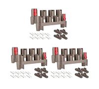 accessory holder, 3X Spazzole for aspirapolvere Accessorio for utensili Organizzatore for attacco Stazione di aggancio Supporto da parete, compatibile con Dyson V7 V8 V10 V11,for organization