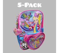Accessory Innovations Jojo Siwa 5-PK Nickelodeon “Be You” Zaino & Pranzo Bag P