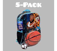 Accessory Innovations Space Jam 5-PK (Lebron James) Zaino & Pranzo Borsa Blu