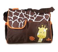 Accessotech, borsa a tracolla per il cambio pannolino, impermeabile, con tappetino da viaggio