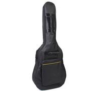 Accessotech - Custodia imbottita per chitarra acustica e classica di dimensioni standard, Nero
