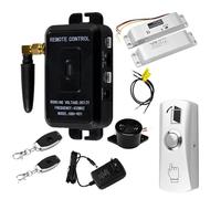 AccessShield Tuya - Sistema di controllo accessi per porte intelligenti, WiFi, con pulsante di commutazione della porta, serratura elettrica, 2 pezzi, telecomando per ingresso senza chiave, per casa