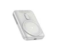 Accetel PBB2412 Magsafe Batteria Esterna Wireless Ricarica Rapida 10.000 mAh, 20 W, PD 3.0, Bianco