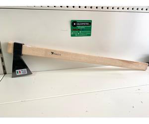 ACCETTA ANGELO BERGAMASCO SCURE ASCIA SPACCALEGNA Gr.400 MANICATA AFF. A MANO