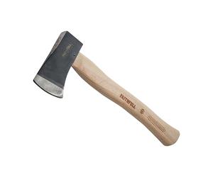 Accetta Faithfull con manico Hickory FSC e testa in acciaio - 567 g | Accetta compatta con manico FSC e testa in acciaio al carbonio temperato, ideale per potare rami e tagliare radici