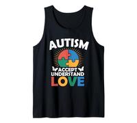 Accettazione della consapevolezza dell'autismo Amore Autistico neurodiverso Canotta