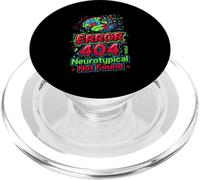 Accettazione dell'autismo del programmatore autistico di neurodiversità PopSockets PopGrip per MagSafe