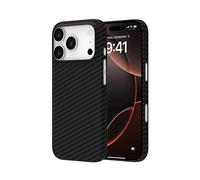 ACCEZZ Kevlar backcover COVER per Apple iPhone 17 Pro, Nero