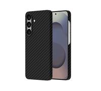 ACCEZZ Kevlar backcover COVER per Samsung Samsung Galaxy S25, Nero