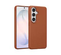 ACCEZZ Leather Backcover COVER per Samsung Samsung Galaxy S26, Marrone