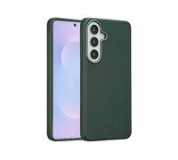 ACCEZZ Leather Backcover COVER per Samsung Samsung Galaxy S26 Plus, Verde scuro