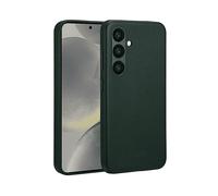 ACCEZZ Leather COVER per Samsung Samsung Galaxy S24, Verde scuro