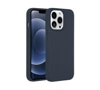 ACCEZZ Liquid Silicone Backcover Custodia per Apple iPhone 13 Pro, Blu