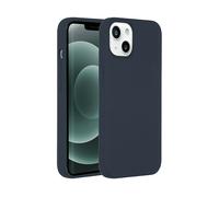 ACCEZZ Liquid Silicone Backcover Custodia per cellulare per Apple iPhone 13 Mini, Blu