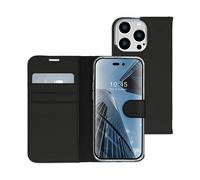 ACCEZZ Portafoglio porta carte flessibile Cover per Apple iPhone 14 Pro Max, Nero