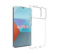 ACCEZZ protettiva Cover per Xiaomi Xiaomi Poco X6 Pro, Trasparente
