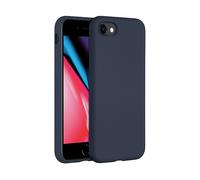 ACCEZZ protettiva in silicone liquido Cover per Apple iPhone 7/ iPhone 8/ iPhone SE (2020)/ iPhone SE (2022), Blu scuro