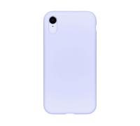 ACCEZZ protettiva in silicone liquido Cover per Apple iPhone XR, Viola