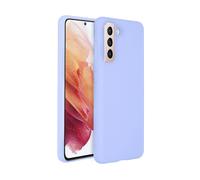 ACCEZZ protettiva in silicone liquido Cover per Samsung Samsung Galaxy S21, Viola
