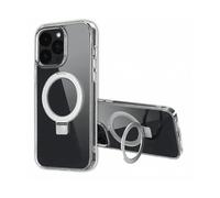 ACCEZZ Ring Stand Cover per Apple iPhone 14 Pro Max, Trasparente