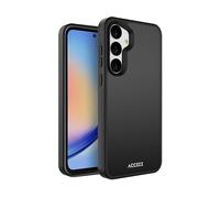 ACCEZZ Rugged Frosted Backcover Cover per Samsung Samsung Galaxy A35, Nero