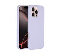 ACCEZZ silicone liquido Cover per Apple iPhone 16 Pro Max, Viola