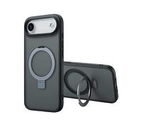 ACCEZZ Stand ad Anello Backcover metallo COVER per Apple iPhone Air, Nero