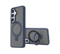 ACCEZZ Stand ad Anello Backcover metallo COVER per Samsung Samsung Galaxy S26, Blu