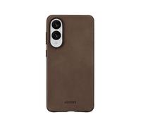 ACCEZZ Vintage Leather Backcover COVER per Samsung Samsung Galaxy S25 Edge, Marrone