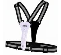 Accezzi LED gilet riflettente, grigio Onesize Grey