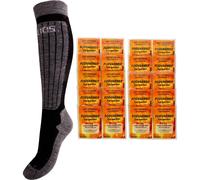 Accezzi Scaldapiedi/Helios Merino One 60 set, unisex, nero