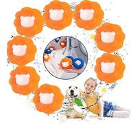 Acchiappa Capelli Per Lavatrice,8 Pezzi Cattura Pelo Lavatric Riutilizzabili,E Rimuovere Capelli Di Animali Domestici E Lanugine Da Abbigliamento E Biancheria Da Letto (Arancione)