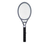 Acchiappa-mosche elettrico - Racchetta anti-zanzare a 1 strato per uso domestico(Black)