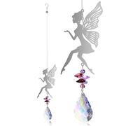 Acchiappa-Sole in Cristallo Giardino Cristallo Trasparente Appeso Palla Decorazi