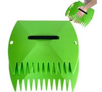 Acchiappasoglia da giardino - Foglie da giardino | Foglie Scoop | Artigli leggeri di sequestro di foglie | Rastrello per foglie con manico ergonomico robusto | Strumento per raccogliere detriti da