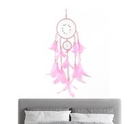 Acchiappasogni A 3 Mondi, Acchiappasogni Con Piume Circolari Di Ratto, Acchiappasogni Per Matrimoni Boho, Acchiappasogni A LED Da Appendere, Confezione Multicolore Da 3 Da Appendere Per Auto, Decorazi