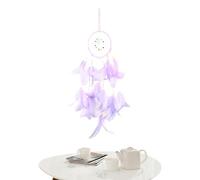 Acchiappasogni A 3 Mondi, Acchiappasogni Con Piume Circolari Di Ratto, Acchiappasogni Per Matrimoni Boho, Acchiappasogni A LED Da Appendere, Confezione Multicolore Da 3 Da Appendere Per Auto, Decorazi