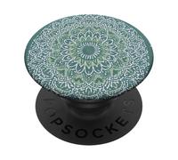 Acchiappasogni Boho Magic Batik Etnico Strega Sogni Verde PopSockets PopGrip Adesivo
