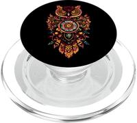 Acchiappasogni con gufo saggio mandala simbolo spirituale foresta PopSockets PopGrip per MagSafe
