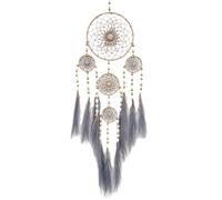 Acchiappasogni decorativi macramè con erba della pampa decorazione da parete per camera da letto e soggiorno decorazione da parete