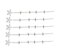 Acchiappasogni per capelli, 5 pezzi, 40 cm, a forma di , trappola per | Set di 5 tappi per scarico dei capelli della doccia, 40,1 cm, per bagno, lavandino, cucina, casa, hotel, lavanderia