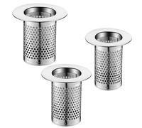 Acchiappasogni per doccia, 3 misure, per piatto doccia, filtro in acciaio inox, filtro per vasca da bagno per lavandino del bagno