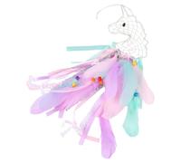 Acchiappasogni Unicorno Colorato in Plastica per Cameretta | Decorazione Creativa per Casa, Lascia Passare i Brutti Sogni e Trattiene Quelli Buoni, Originale e Bello