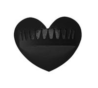 Acchiappasole a forma di cuore - Trappola riutilizzabile con , filtro per capelli per doccia, per lavandino, silicone facile da pulire, soluzione di cattura dei capelli per donne